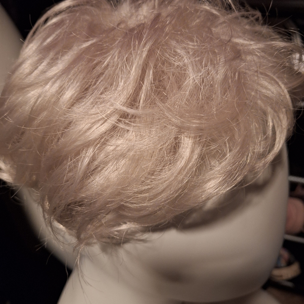 Unisex clip in hair topper